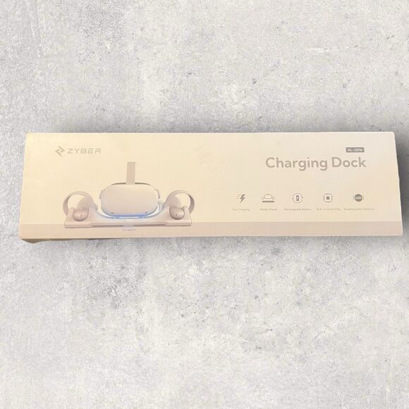 ZYBER Charging Dock for Meta Quest 2, VR Stand Oculus 2 - Picture 1 of 8